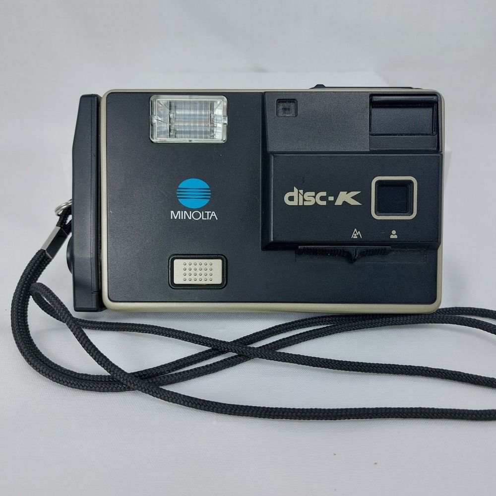 Minolta Disc-K 2509879 Camera With Flash Rope Lanyard